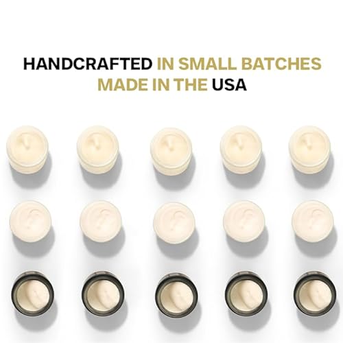 Organic Whipped Beef Tallow Balm - Unscented Grass Fed Tallow Moisturizer for Face, Body & Lips - Cream with Manuka Honey, Shea Butter & 9 Nourishing Ingredients - Made in USA - 4oz