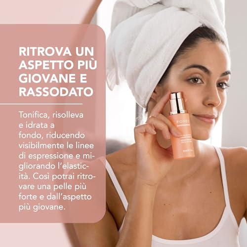 FOREO SUPERCHARGED Triple-Action Firming Serum - Conductive Gel - Hyaluronic Acid & Squalane - Intensely Hydrating Serum for Face - Vegan & Cruelty-free - All Skin Types - 1 fl. Oz