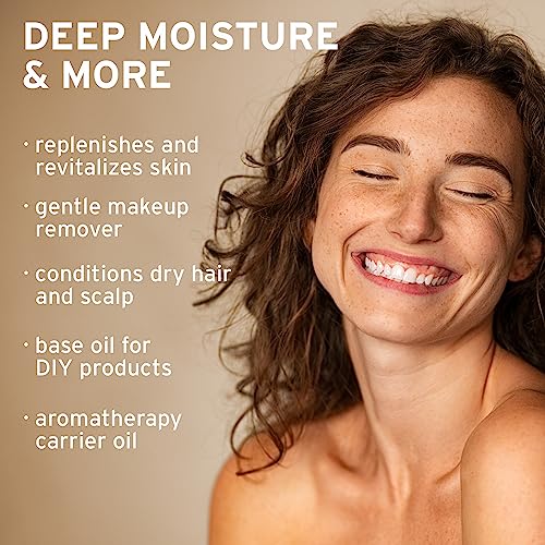 LifeFlo Fractionated Coconut Oil Spray - Liquid Coconut Oil for Skin, Hair and Nails, Lightweight Face Oil, Body Moisturizer, Cuticle Oil, Hypoallergenic, 60-Day Guarantee, Not Tested on Animals, 8oz