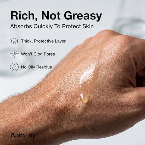 Anthony Pre-Shave and Conditioning Beard Oil, 2 Fl Oz, Contains Rosemary, Basil, Olive and Calendula Oils, Hydrates, Softens, Nourishes, and Conditions Skin