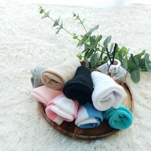 Moisturizing Gel Heel Socks to Repair Dry, Cracked Heels ? Soften, Soothe & Revitalize Feet for Men & Women (Black, 3 Pairs)