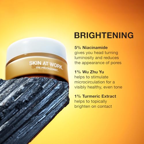 Protagonist 5-in-1 Tightening Radiance Serum, Niacinamide, Caffeine, Hyaluronic Acid, Exfoliating & Plumping Moisturizer for Face & Eyes