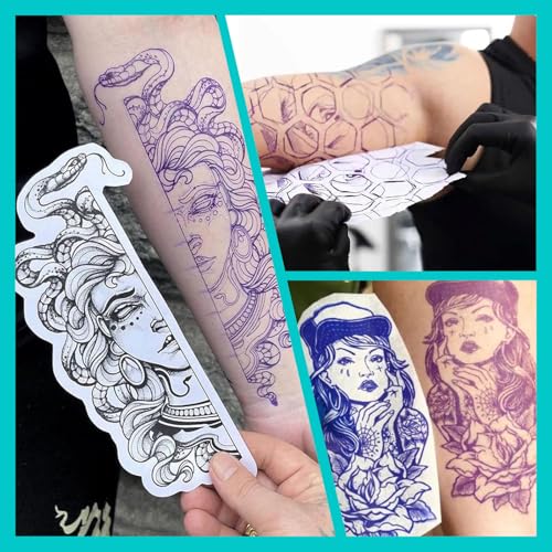 Tattoo Transfer Gel - Usiriy Stencil Stuff Professional Stencil Gel Tattooing Transfer Cream Tattoo Supplies Accessories for Body Art Makeup Artist