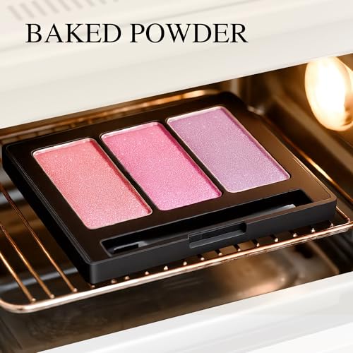 PHOFAY Luminous Blush Powder-Multi-Use Formula,Ultra-Fine & Smooth,Baked Blush for Cheeks Lightweight & Brighten Powder Blush Makeup Buildable Color,Long-Lasting Wear with Natural Luminous Glow (02#)