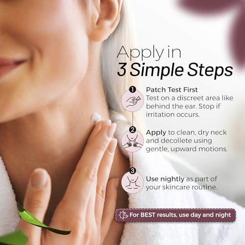 bioniva Neck Cream for Tightening and Firming with 4D Hyaluronic Acid Complex for Multi-Layer Hydration System & 24-Hour Deep Moisture, Collagen Support, Skin Lifting, Elasticity & Protection, 50mL