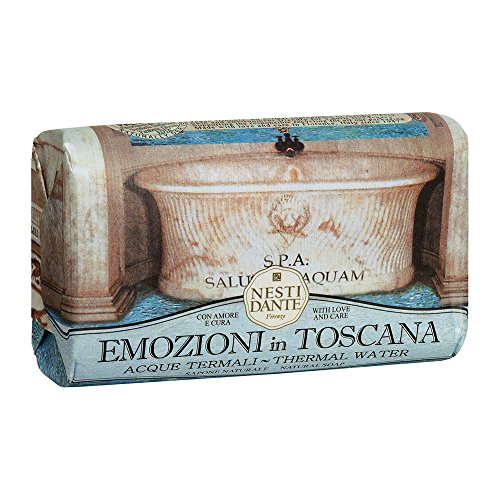 Nesti Dante Emozioni In Toscana Natural Soap, Thermal Water, 8.8 Ounce
