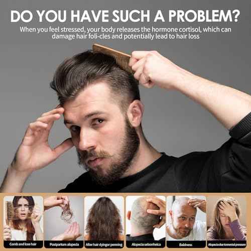 Root Activator Shampoo, Gray Hair Regrowth Conditioner Mane Strengthening Activation Shampoo Soap for Smooth and Strong Hair (200ml)