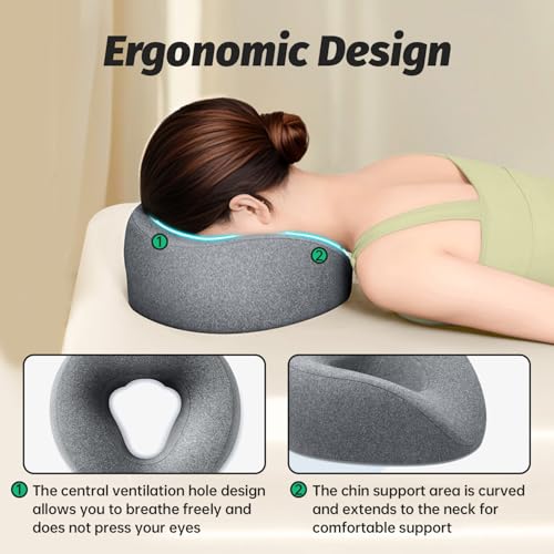 Face Down Pillow & Massage Pillow Relief Comfort Bundle