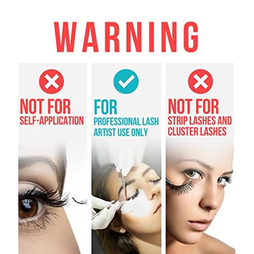 Extra Bonder for Lash Extensions 15ml + Sensitive Eyelash Extension Glue 5ml - Stacy Lash/Eyelash Extension Sealer/Reduces Lash Extension Glue Fumes / 1-2 Sec Drying time/Retention ? 8 Weeks