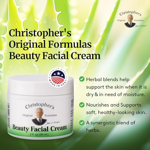 Christopher's Original Formulas Beauty Facial Cream, 2 oz
