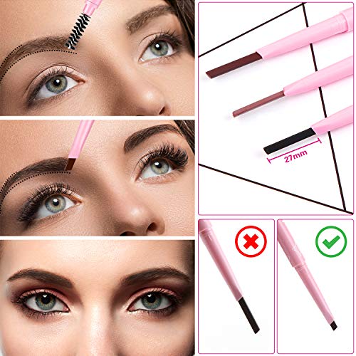 1 Count Eyebrow Pencil, For Daily Brow Makeup, Long-Lasting Waterproof & Sweatproof