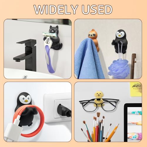 Labrador Waterproof Silicone Razor Holder, for Shower Room Bathroom Kitchen Living Room Office Hanging Razors Plugs Towels, Animal Razor Holder for Women, Funny Gifts for Dog Lovers Dog Mom Dad