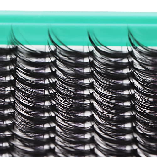 Bodermincer XXXL Tray 560pcs 40D Cluster D Curl 10-12-14-16mm Mixed Cluster DIY at Home Lashes Eyelashes Extensions (40D-D Curl-10-12-14-16mm Mixed)