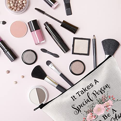 Teacher's Aide Gift It Takes A Special Person To Be A Teaching Assistant Teacher Appreciation Makeup Bag (Special teaching assis)