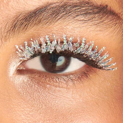 KISS So Natural Holiday False Eyelashes, ¡®Fluffy Natural¡¯, 10mm-12mm, Medium Volume, Tapered Ends, 3 Pairs + 1 Pair with Glitter, KISS SuperStick Strip Lash Adhesive, Clear, Net Wt. 4.8g (0.17 oz.)