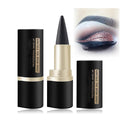 Matte Quick-Dry Eyeliner,Long Wear Gel Eyeliner Pencil,Natural Black Eyeliner Cream Waterproof Eyeliner Pen,Smokey Eyeshadow Palette Stick Crayon,Gel Eye Liner for Goth Halloween Makeup (Black)