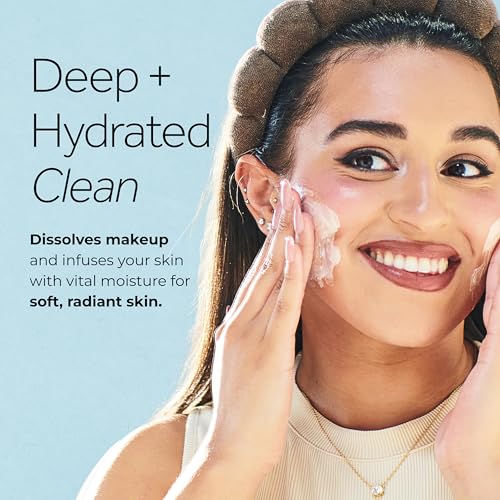 POND¡¯S Cold Cream Cleanser, Fragrance-Free ? Moisturizing Makeup Remover & Deep Cleansing Face Cream ? Facial Cleanser for Soft, Radiant Skin ? Dermatologist Tested, Non-Comedogenic, 6.1 oz
