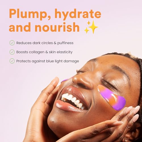 BLAQ Kakadu Plumpers Premium Under Eye Patches for Dark Circles and Puffiness. Australian Native Plum Extracts, Vegan and Cruelty-Free,15-Pack