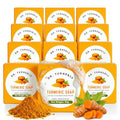Turmeric Soap Bar | Face & Body Cleanser | Moisturizing | Lathering | Deep Cleansing | Evens Skin Tone | Refreshing Scent | Radiant Skin| 12 Pack