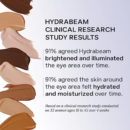 Saie Hydrabeam Under Eye Brightener - Sheer + Hydrating Concealer with Glycerin, Squalane + Cucumber Extract - Brightening Under Eye Concealer + Corrector for Even, Glowing Skin - Shade 5.5 (0.2 oz)