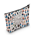 POFULL Germany Gift Germany is Always A Good Idea Traveler Makeup Bag German Symbols Gift (Germany is Always Cosmetic Bag)