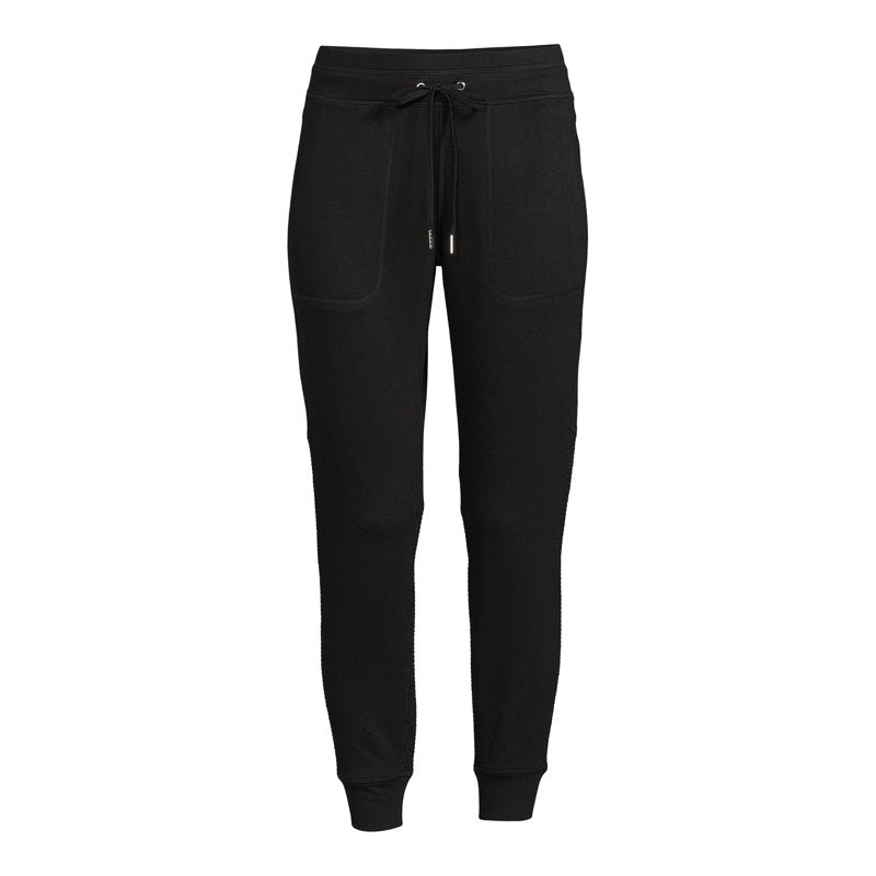 Women’s Mesh Joggers - Tapered Fit, High-Rise, Comfortable Activewear Pants