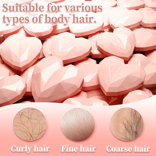 Chulan Waxing Beads, 400g Hypoallergenic No Rosin Spa Hard Wax Beads for Sensitive Skin Hair Removal, Wax Beans for Coarse, Brazilian Waxing, Facial, Bikini, Legs, Armpits Women Men Home Pink