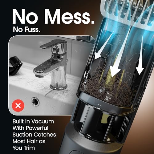 Telfun Detachable Head & Body Hair Shaver, Magnetic Electric Razor for Fast Shaving