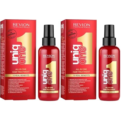 Revlon Professional UniqOne Moisturizing Leave-In Treatment, Repair For Damaged Hair
