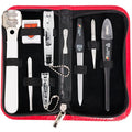 3 Swords Germany - Brand Quality 9-Piece Pedicure kit Set - Callus Remover and Nail Care Tools - Made in Solingen/Germany