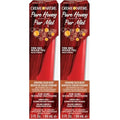 Creme of Nature Pure Honey Hydrating Color Boost Semi-Permanent Fire Red Hair Dye, 3 fl oz (Pack of 2)
