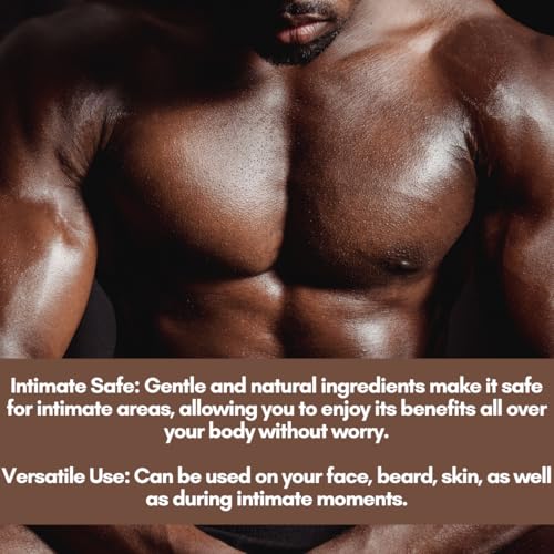 Men's Beard Body Balls Oil - Men's triple threat Oil - All-Natural - Softens, Strengthens, and Nourishes Hair & Skin 1 oz