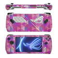 MightySkins Glossy Glitter Skin Compatible with Asus ROG Ally - Pink Kaleidoscope | Protective, Durable High-Gloss Glitter Finish | Easy to Apply