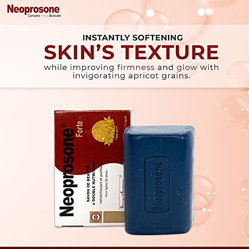 Neoprosone, Skin Brightening Soap |7.1 oz / 200 g | Exfoliating Soap Bar - Cleansing Bar For Body, Knees, Face, Armpits | with Glycerin