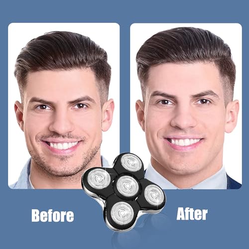 Shaving Razor Kit Double Edage Safety Razor 2 Layers Stainless Steel Shaving Mug Shaving Soap Cream Synthetic Shaving Brush Heavy Chrome Shaving Stand Black Shaving Razor Gift for Men
