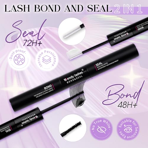 Lash Clusters Kit Natural for DIY: 280-Pcs 30D+40D Ultra-light Waterproof Eyelashes, D Curl Cat Eye 12-16mm Mixed Fake Lashes by Wendy Lashes