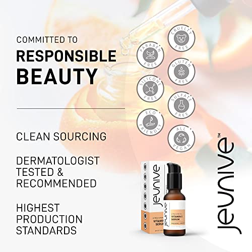 Citrus Stem Cells Vitamin C Serum with Anti-Aging Hyaluronic Acid & Citrus Stem Cells | Day and Night Nourishment to Refresh and Even Blemishes for that Special Glow, 1 oz (28g)