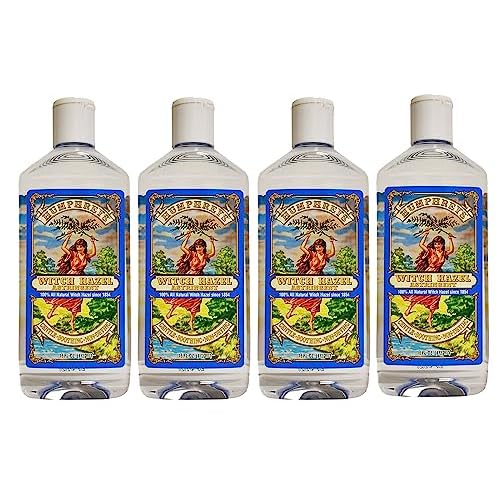 Humphreys Witch Hazel Astringent, 16 Fl Oz (Pack of 4)