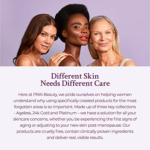 PRAI Beauty Platinum Firm and Lift Serum, Anti-Aging Face Serum for Instant Face Lift, Nourishing and Hydrating Serum, Vegan, Cruelty-Free, 1.7 Fl oz