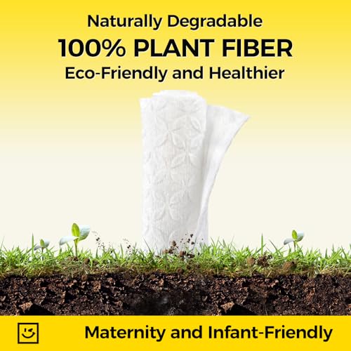 12 Pcs Individually Wrapped Facial Cleansing Muslin Cloths Travel Size Face Cotton Cloths Reusable Makeup Remover Wipes Exfoliating Muslin Washcloths for Skin Care(White)