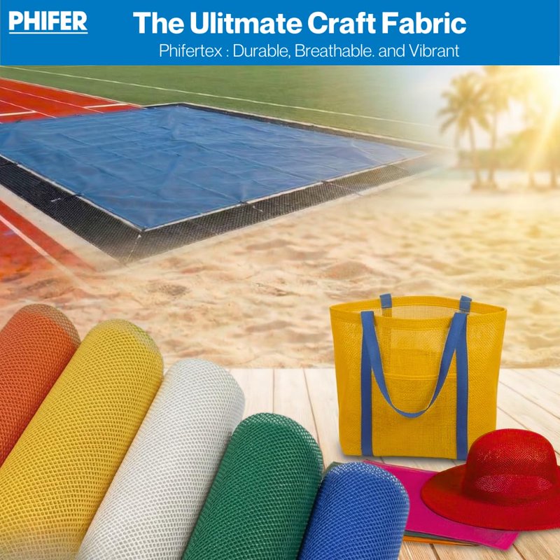 Vinyl Mesh Fabric Roll for Outdoor Patio Furniture Replacement - 1 Yard