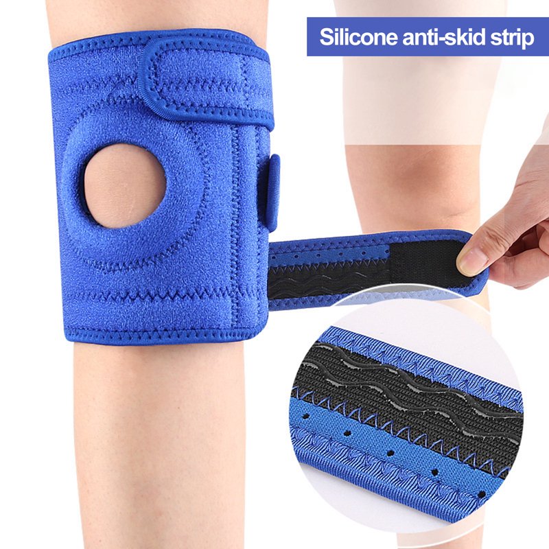 Kids Knee Support Brace with Adjustable Fastener Non-Slip Support Strap