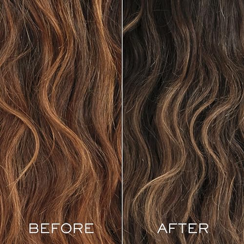 Kristin Ess Hair Gloss in Smokey Topaz Medium Neutral Blonde - 4 Wk Semi Permanent Hair Dye Glaze - Color Depositing Conditioner & Toner for Vibrant Shine & Gloss - Vegan, Silicone & Ammonia Free