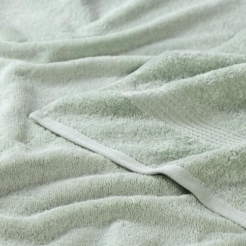 Superior Egyptian Cotton 10-Piece Face Towel Set , Small Towels For Facial, Spa, Quick Dry, Absorbent Towels, Bathroom Accessories, Guest Bath, Home Essentials, Washcloth, Airbnb, Sage