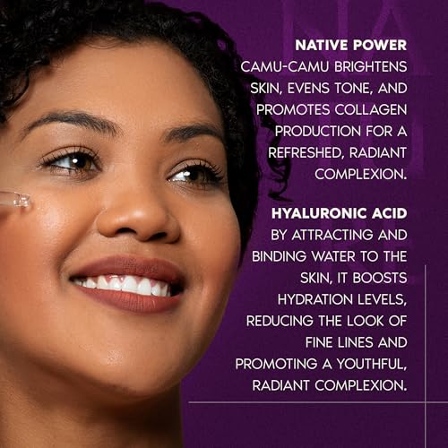 678Brazil Pro-Aging Face Serum - Daily Use - Reduces Fine Lines & Wrinkles - Firmer & More Radiant Skin - Camu-Camu, Hyaluronic Acid, 1% Bakuchiol, Vitamin C, Prebiotic, Niacinamide - 1.01 fl oz