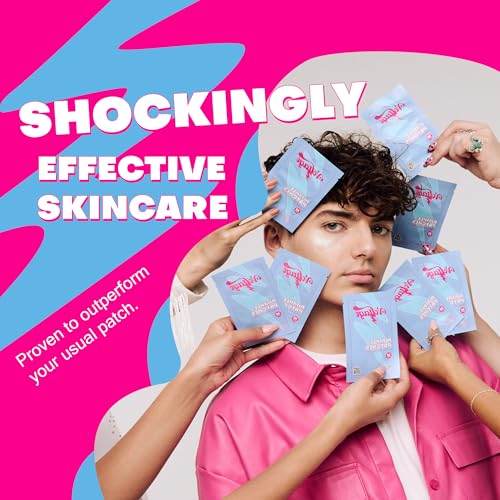 Voltage Pimple Patches for Face: Hydrocolloid Patch for Covering Zits, Blemishes, Protect Skin, and Accelerate Healing, 40 Count, Acne Patches