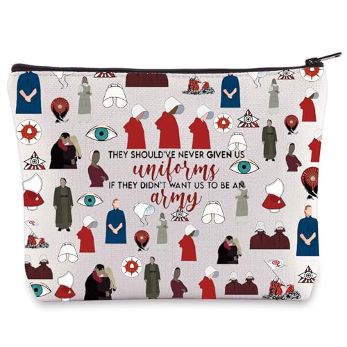 CMNIM Women of S Movie Makeup Bag Girls Power Gift Princess Character Art Zipper Pouch for Fans Travel Toiletry Bag