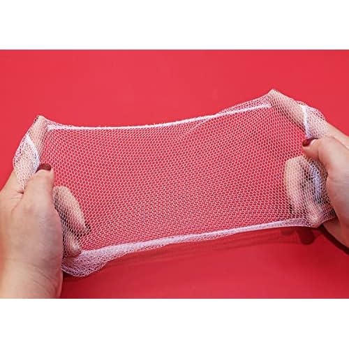 ONLYKXY 50pcs Beard Cover White Nylon Beard Protector Net Protective Beard Covers for Men Food Service Cooking Cleaning Construction Home Kitchen Facial Hair Guards Beard Net