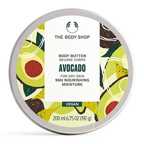 The Body Shop Avocado Body Butter ? Nourishing & Moisturizing Skincare for Dry Skin ? Vegan ? 6.75 oz
