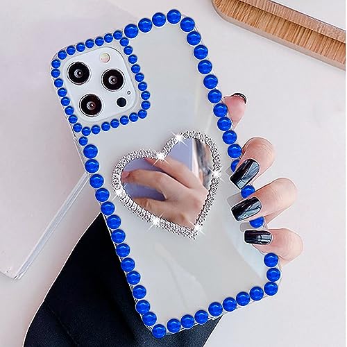 3090 Pcs Self-Adhesive Dark Blue Rhinestone Gem Stickers Hair Jewels Face Jewels Stick On Tooth Gems Eye Gems Bling Rhinestone Sticker Sheet For DIY Scrapbook Crafts Nail Body Makeup Festival 4 Size